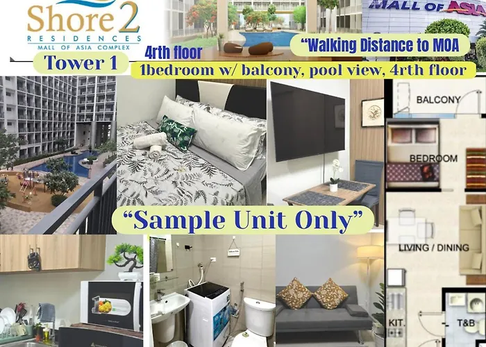 Mall Of Staycation, Located In Shore Residences Pasay Near Airport Aparthotel 3*